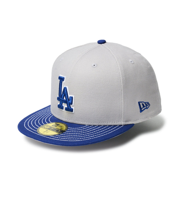 ニューエラ（NEW ERA）キャップ 59FIFTY Duck Canvas ロサンゼルス・ドジャース S-Lサイズ 14388861 帽子 フィッテッドキャ…