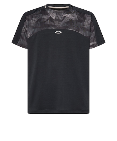 オークリー（OAKLEY）テニスウェア SLANT ブロック Tシャツ 12.0 FOA408264-02E
