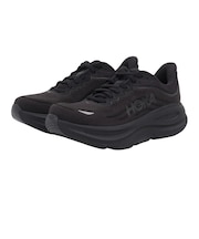 ホカ（HOKA）ランニングシューズ ジョギングシューズ ボンダイ9 エキストラワイド ブラック 1162015-BBLC スニーカー ジョギング ウォーキング