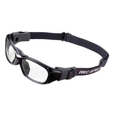 レックスペック(REC SPECS)メガネフレーム 眼鏡 ゴーグル 黒 REC-RS51 SHBK55※フレームのみ 保護用スポーツアイウェア