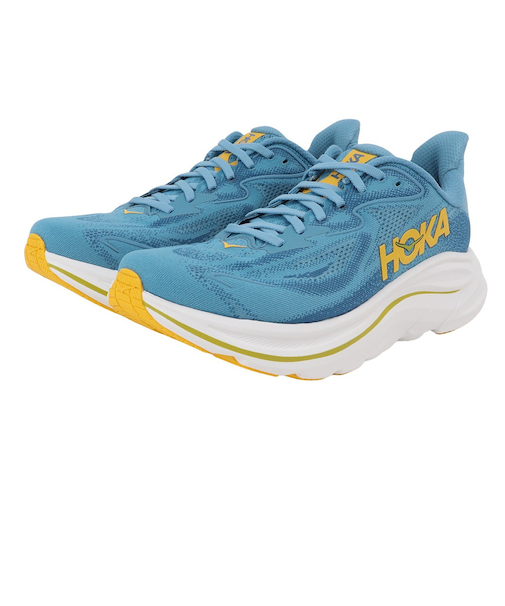 ホカ（HOKA）ランニングシューズ ジョギングシューズ クリフトン 10 ワイド ブルー 1162032-ALF スニーカー