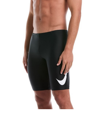 ナイキ（NIKE）水着 水泳 FA25 ロゴジャマー 黒 M-LLサイズ NESSF008-N011 メンズ水着 スイムウェア