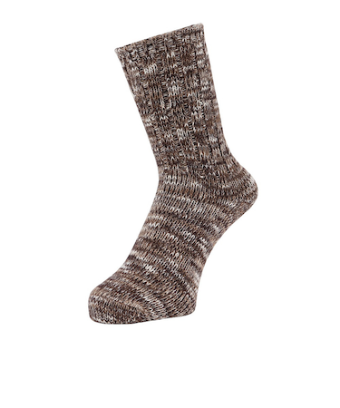ヘルスニット（Healthknit）靴下 スラブ ミックス ソックス 191-8013-76