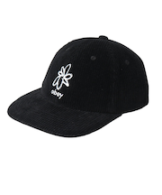 オベイ（OBEY）帽子 フラワー6パネル ストラップバック 100580354BLKO23F