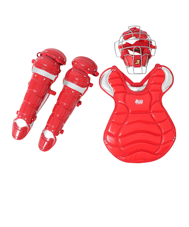 ベルガード（BELGARD）野球 軟式用 キャッチャー 防具 3点セット MPL1550-R.SV
