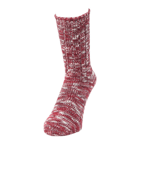 ヘルスニット（Healthknit）靴下 スラブ ミックス ソックス 191-8013-67