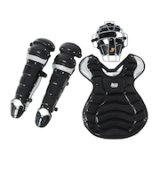 ベルガード（BELGARD）野球 軟式用 キャッチャー 防具 3点セット MPL1550-BKSV