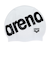 アリーナ（ARENA）スイムキャップ 水泳 キャップ シリコーンキャップ 白 AS5SSC11U WHBK スイミングキャップ シリコンキャップ