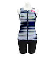 アリーナ（ARENA）フィットネス水着 レディース 水泳 すらっとセパ フィットネス セパレーツ S-3Lサイズ AS5FWF49L NVBK