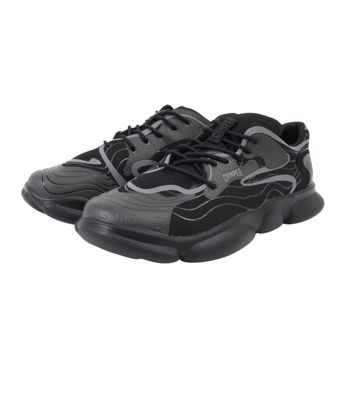 カースト スニーカー メンズ ブラック K100992-004 タウン カジュアル アウトドア クッション性