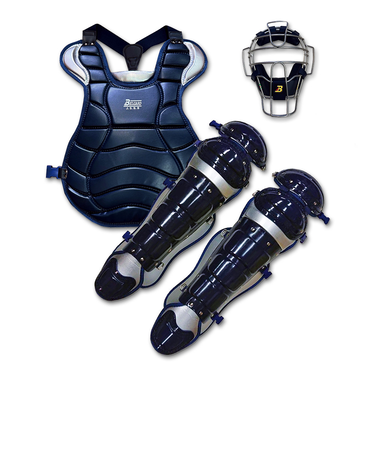 ベルガード（BELGARD）野球 軟式用 キャッチャー 防具 3点セット MPL1550-N.SV