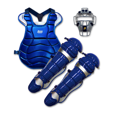 ベルガード（BELGARD）野球 軟式用 キャッチャー 防具 3点セット MPL1550-BU.V