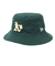 ニューエラ（NEW ERA）ハット BUCKET01 オークランド・アスレチックス REV 緑 S-Mサイズ 14109577 バケハ リバーシブル 2way