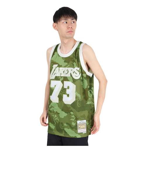 バスケットウエア Camo Swingman Jersey デニス・ロッドマン