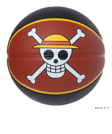 スポルディング（SPALDING）バスケットボール 7号球 ONE PIECE 海賊旗 ラバー 85-344J