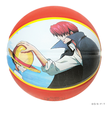 スポルディング（SPALDING）バスケットボール 7号球 ONE PIECE ルフィ&シャンクス ラバー 85-343J