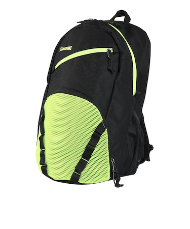 スポルディング（SPALDING）ハーフデイ ブリーズ ブラック×ライムグリーン リュック 42-014LG