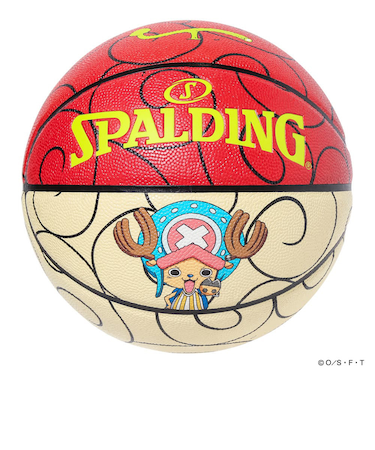 スポルディング（SPALDING）バスケットボール 7号球 ONE PIECE ヒトヒトの実 合成皮革 78-040J