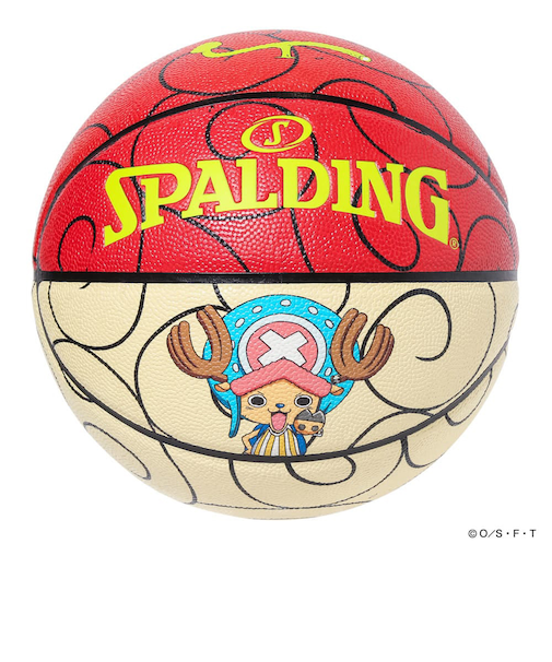 スポルディング（SPALDING）バスケットボール 7号球 ONE PIECE ヒトヒトの実 合成皮革 78-040J