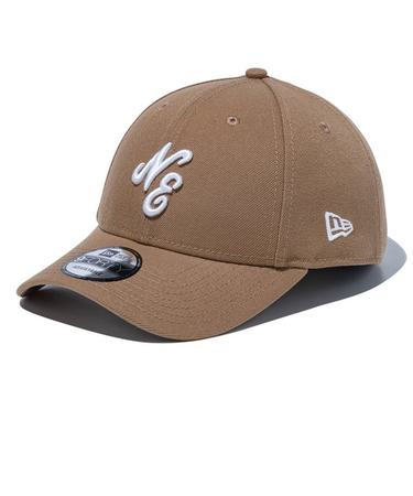 ニューエラ（NEW ERA）キャップ 9FORTY クラシックロゴ カーキ 14525018 サイズ調整可 日除け対策 カーブバイザー シンプル