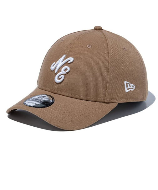 ニューエラ（NEW ERA）キャップ 9FORTY クラシックロゴ カーキ 14525018 サイズ調整可 日除け対策 カーブバイザー シンプル