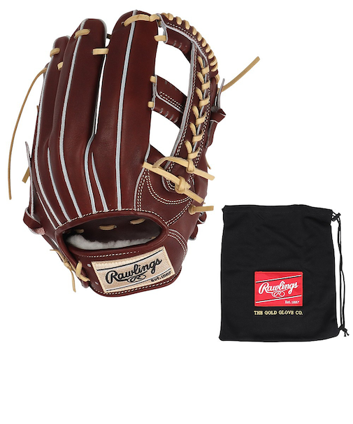 ローリングス（Rawlings）硬式用グラブ 投手用 野球グローブ 一般 HOH ジャパン GH5FHJK54-BUR