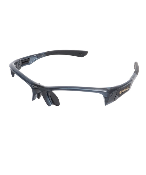 ドゥアン（DUN）メガネフレーム メタルナイロール 紺 ネイビー DUN