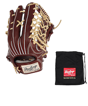 ローリングス（Rawlings）硬式用グラブ 外野手用 野球グローブ 一般 HOH ジャパン GH5FHJR89-BUR