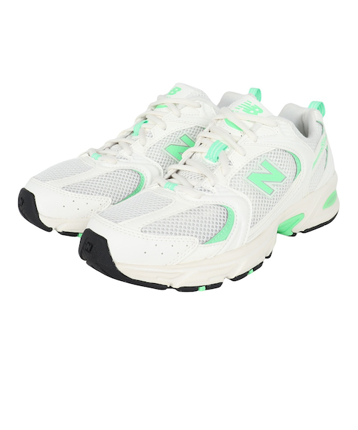 ニューバランス（new balance）スニーカー スポーツシューズ 530 ホワイト グリーン U530CSID スポーツ カジュアルシューズ