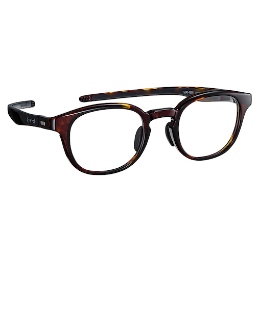 メガネフレーム マンジン デミブラウン ライトグレー MANGIN 48 DM-LG※フレームのみ 軽量  おしゃれ シンプル