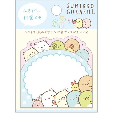 ふきだし付箋メモ すみっコぐらし MH11903