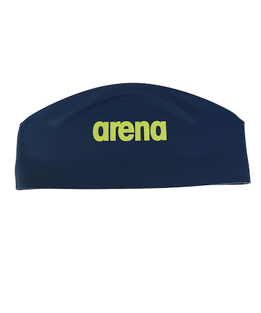 アリーナ（ARENA）スイムキャップ 水泳 キャップ レーシング シリコーンキャップ WA承認モデル 紺×黄 AS5SSC03U NVYL 競泳 公式大会