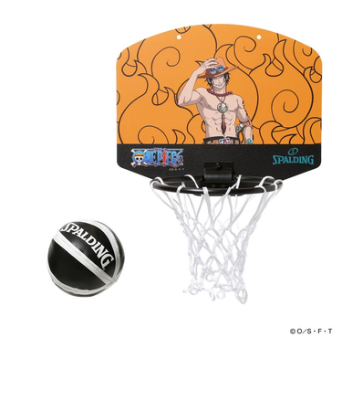 スポルディング（SPALDING）バスケット マイクロミニ ONE PIECE メラメラの実 79-084J
