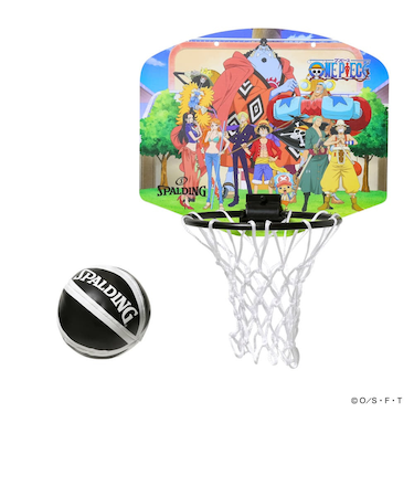 スポルディング（SPALDING）バスケット マイクロミニ ONE PIECE STRAW HAT CREW 79-087J