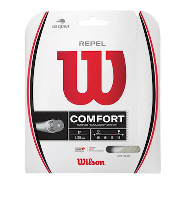 ウイルソン（Wilson）硬式テニスストリング REPEL 17 SET Natural 17G WR831260117