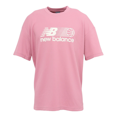 ニューバランス（new balance）バスケットボールウェア グラフィック半袖シャツ AMT55620PTF