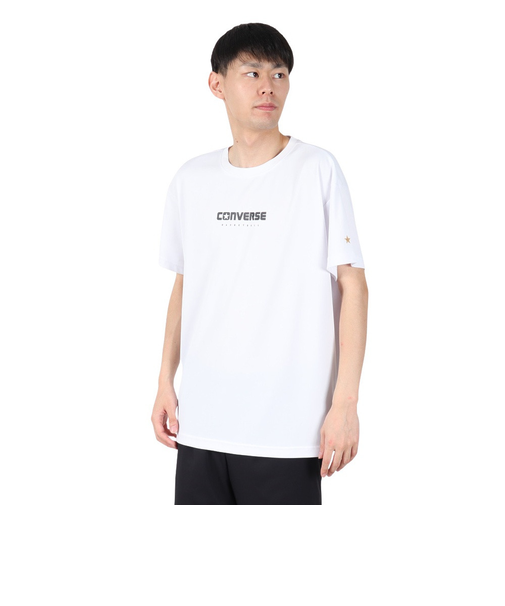 コンバース（CONVERSE）バスケットボールウェア ゴールドシリーズ プリントTシャツ CBG251352-1100