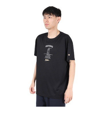 コンバース(CONVERSE)バスケットボールウェア ゴールドシリーズ プリントTシャツ CBG251354-1900