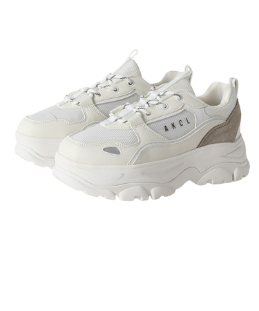 アキクラシック(AKIII CLASSIC)スニーカー スポーツシューズ アキ クラシック アーバン オーバー ソール ホワイト AKC-0068-WHI