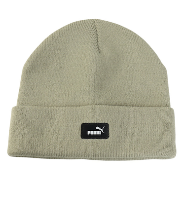 プーマ（PUMA）ニットキャップ ESS ミッドクラウン ビーニー カーキ 02640003 ニット帽 帽子 フリーサイズ