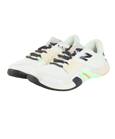 ニューバランス（new balance）ランニングシューズ スポーツシューズ ミニマス トレーニング v2 ホワイト ブラック WXMTRCM2 D