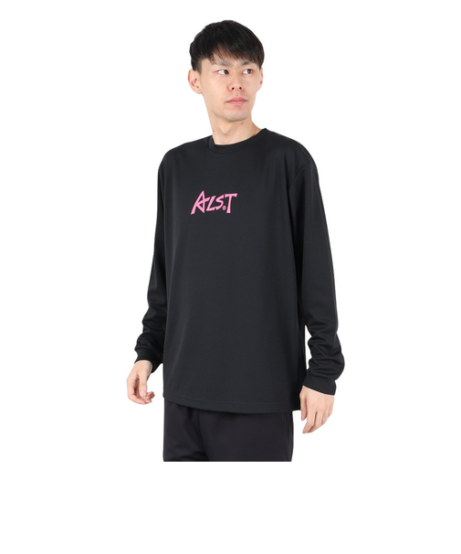 バレーボールウェア 長袖ドライ Tシャツ バックグラデーションアイコン VB23TS20-06