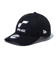 ニューエラ（NEW ERA）キャップ 940 NBA ユタ・ジャズ チームカラー 黒 14527243 サイズ調整可 プレカーブド 日除け対策