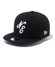 ニューエラ（NEW ERA）キャップ キッズ 950 クラシックロゴ ブラック×ホワイト 14524535 アジャスタブル サイズ調整可 ジュニア 日差し対策