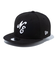 ニューエラ（NEW ERA）キャップ キッズ 950 クラシックロゴ ブラック×ホワイト 14524535 アジャスタブル サイズ調整可 ジュニア 日差し対策