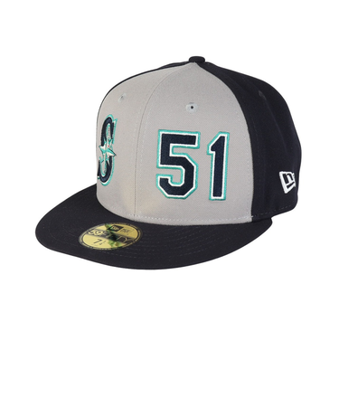 ニューエラ（NEW ERA）キャップ 5950 Hall of Fame 2025 鈴木一郎 シアトル・マリナーズ S-Lサイズ 14724789 帽子 日差…