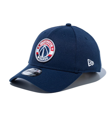 ニューエラ（NEW ERA）キャップ 940 NBA ワシントン・ウィザーズ チームカラー 紺 14527242  サイズ調整可 日除け対策 ロゴ 刺繍