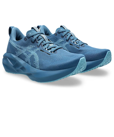 アシックス(ASICS)ランニングシューズ ジョギングシューズ ノヴァブラスト 5 ブルー ホワイト 1012B765.402 スニーカー