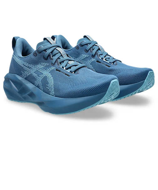 アシックス(ASICS)ランニングシューズ ジョギングシューズ ノヴァブラスト 5 ブルー ホワイト 1012B765.402 スニーカー