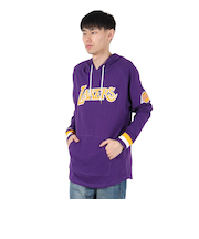 LEGENDARY SLUB 長袖 フーディー ロサンゼルス レイカーズ THOD4999-LALYYPPPBLCK